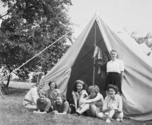 vintage camp photo