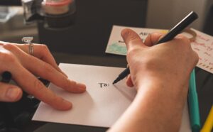 letter to kid at camp